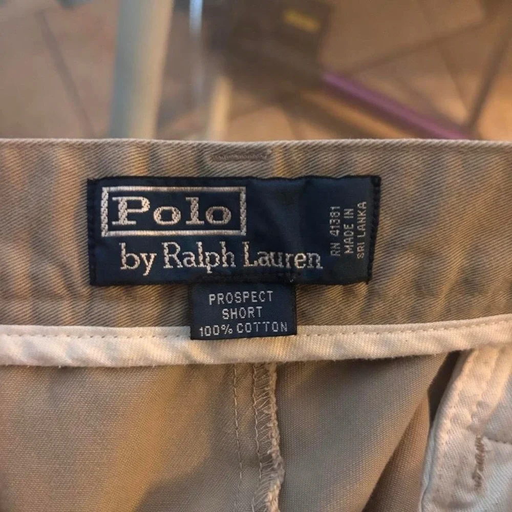 Polo Ralph Lauren tan cotton shorts